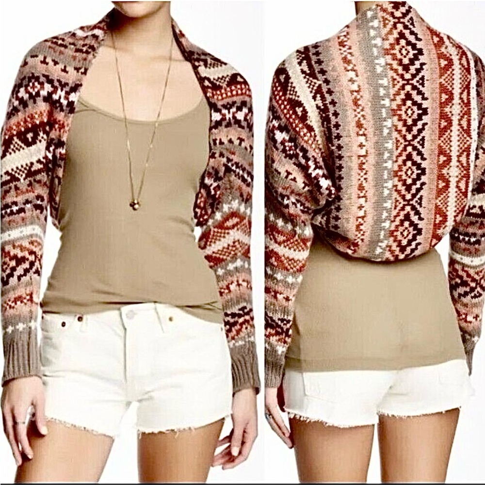 Free People Nordic bolero shrug
